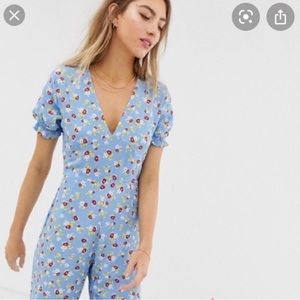 Faithfull the Brand Mallory flower jumpsuit